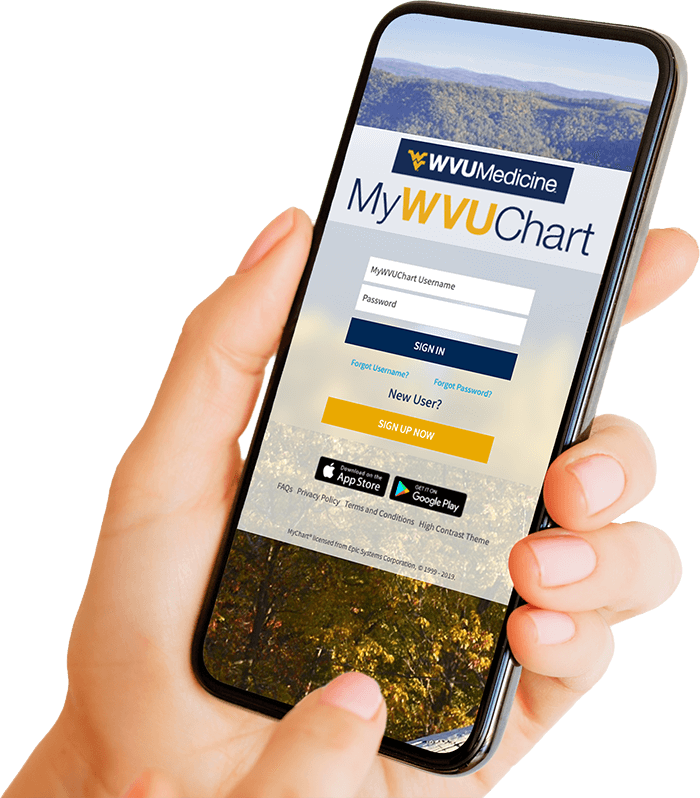 MyWVUChart... Your Healthcare Information When You Need It United