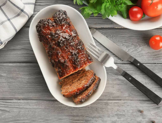 Budget-Friendly Herb Garlic Meatloaf