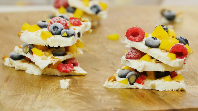 Frozen Yogurt Bark