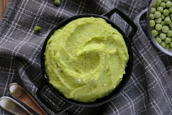 Elaine's Green-Mash Potatoes